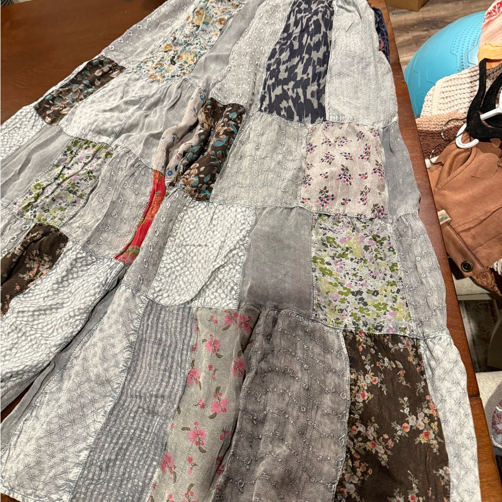 "Young Threads” NWT Wide Leg
Patchwork Pants NWT - image 12